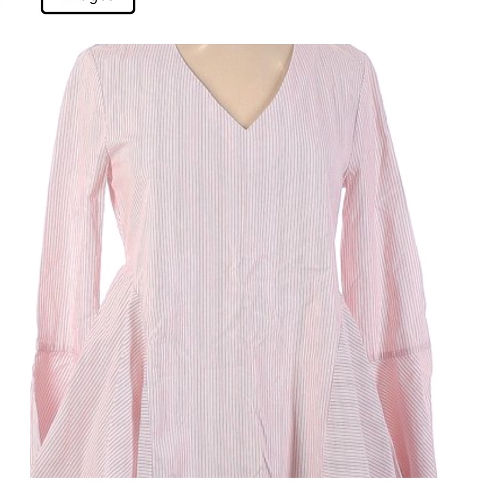 Romeo and Juliet Couture Striped Peplum Top